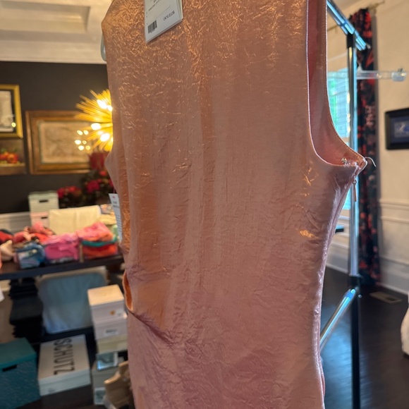 NWT Regina Pyo Delilah Dress pink satin UK10 EU 38 - Picture 4 of 5